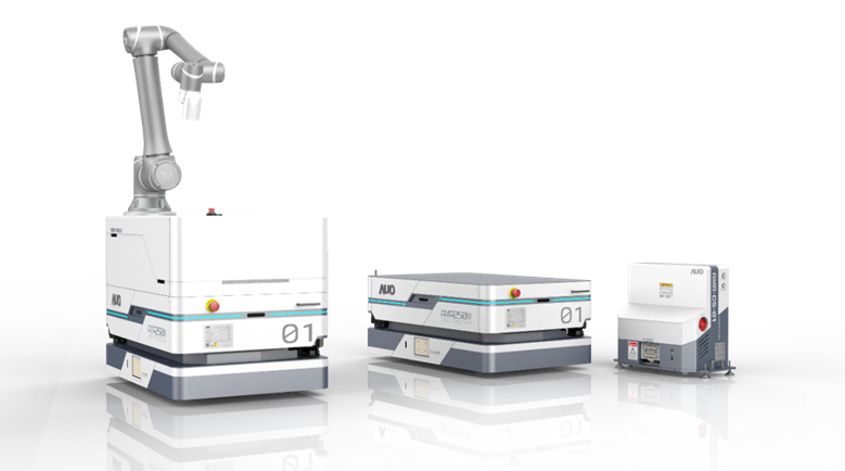 asiagame數位開發的自主式移動機器人（AMR250M），搭配全向輪並結合AI演算法、2D LiDAR、3D攝影機等技術，協助客戶實現產線全自動化